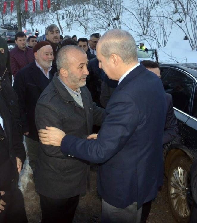 Başbakan yardımcısı Kurtulmuş şehit ailesini ziyare etti