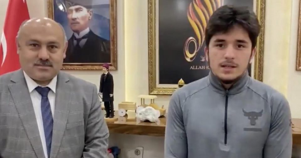 Şampiyon güreşçiler Aybastı'da