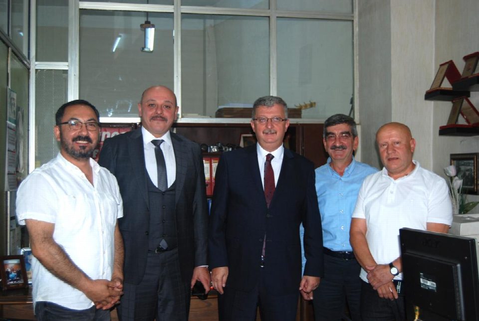 Kaymakam Yaran gazetemizi ziyaret etti