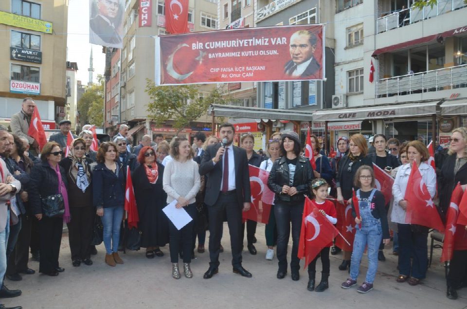 CHP Fatsa ilçe Başkanı Onur Çam, “Cumhuriyetimize sahip çıkacağız”