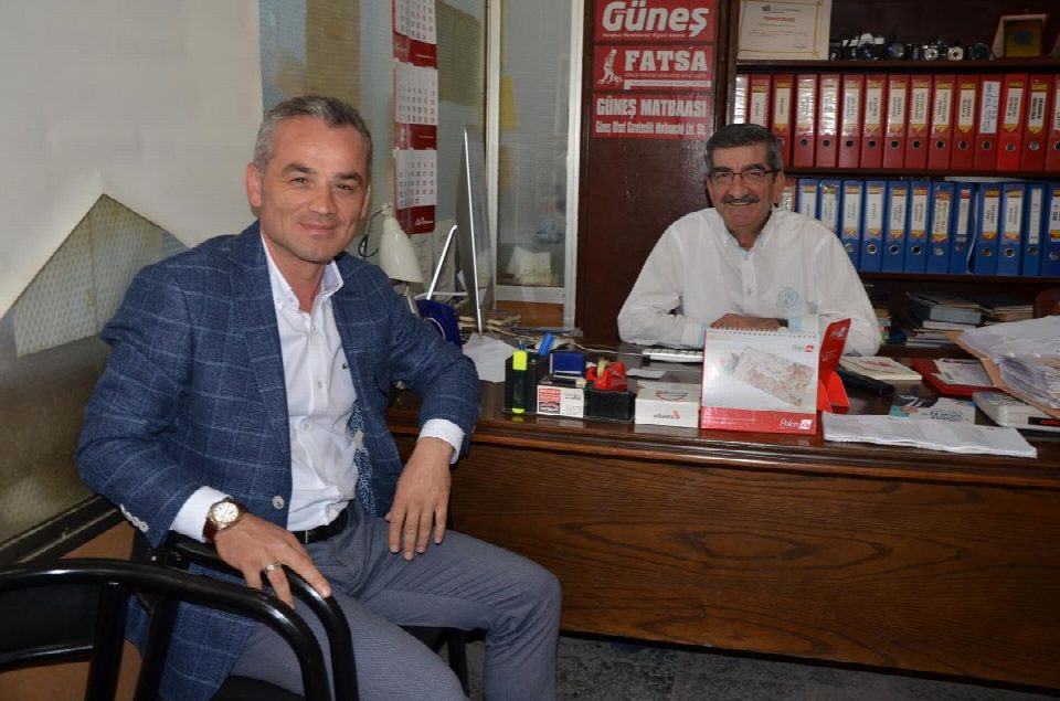 Erişmiş’den gazetemize ziyaret