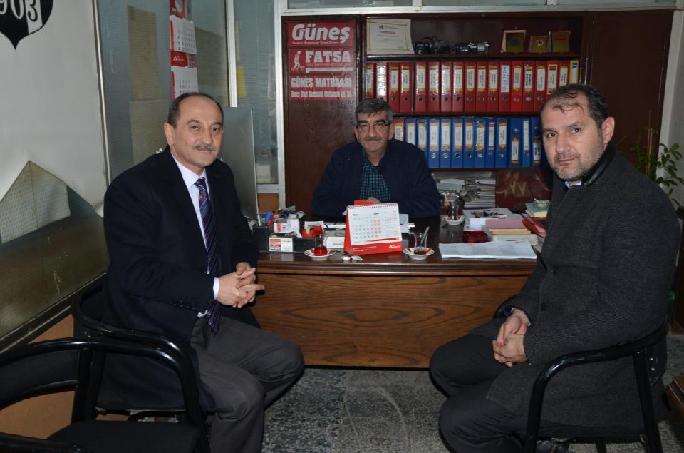 Mustafa Kemal Kaymak gazetemizi ziyaret etti