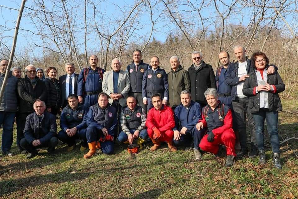 Vali Yavuz, Fındıkta Verimi Artırma Çalışmalarını Yerinde İnceledi