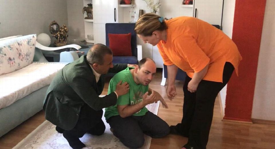 Engeli olan ailemizin önce mağduriyeti, sonra da ihtiyacını giderildi