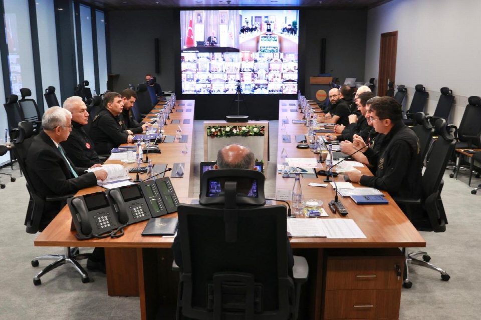 İÇİŞLERİ BAKAN YARDIMCIMIZIN VKS KATILIMIYLA İRAP İZLEME VE DEĞERLENDİRME KURULU TOPLANTISI YAPILDI