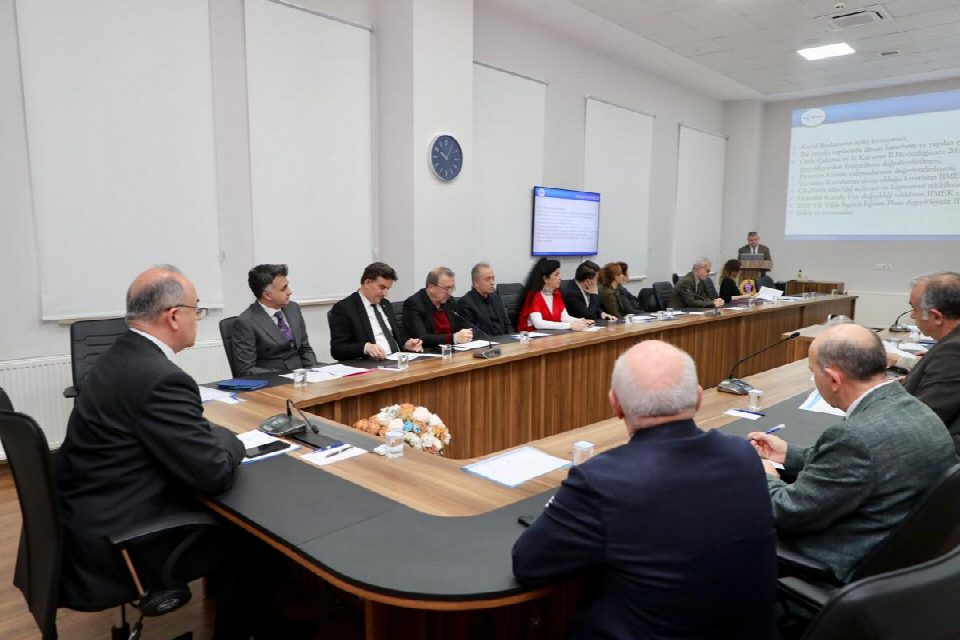 İL İSTİHDAM VE MESLEKİ EĞİTİM KURULU TOPLANTISI YAPILDI