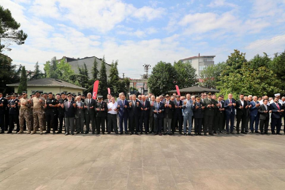 Şehitlerimiz dualarla yad edildi