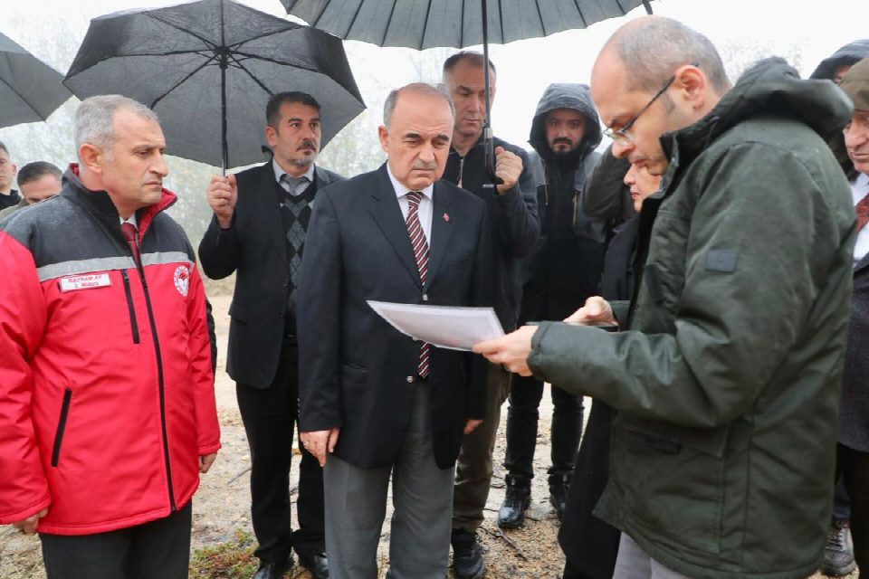 Toprak koruma kurulu toplantısı, Vali Erol'un başkanlığında yapıldı