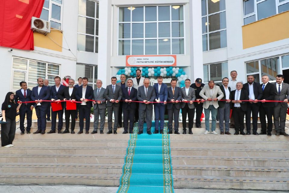 Vali Erol, Fatsa MESEM’e kazandırılan atölyelerin açılış programına katıldı