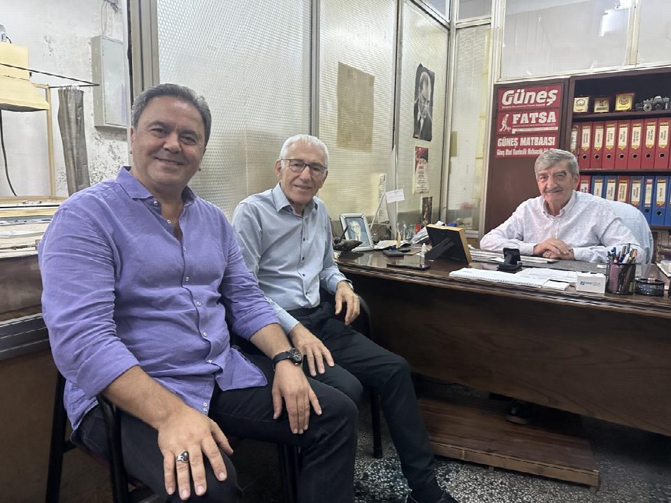 Fatsalı müzisyenler Güneş gazetesi’nde buluştu