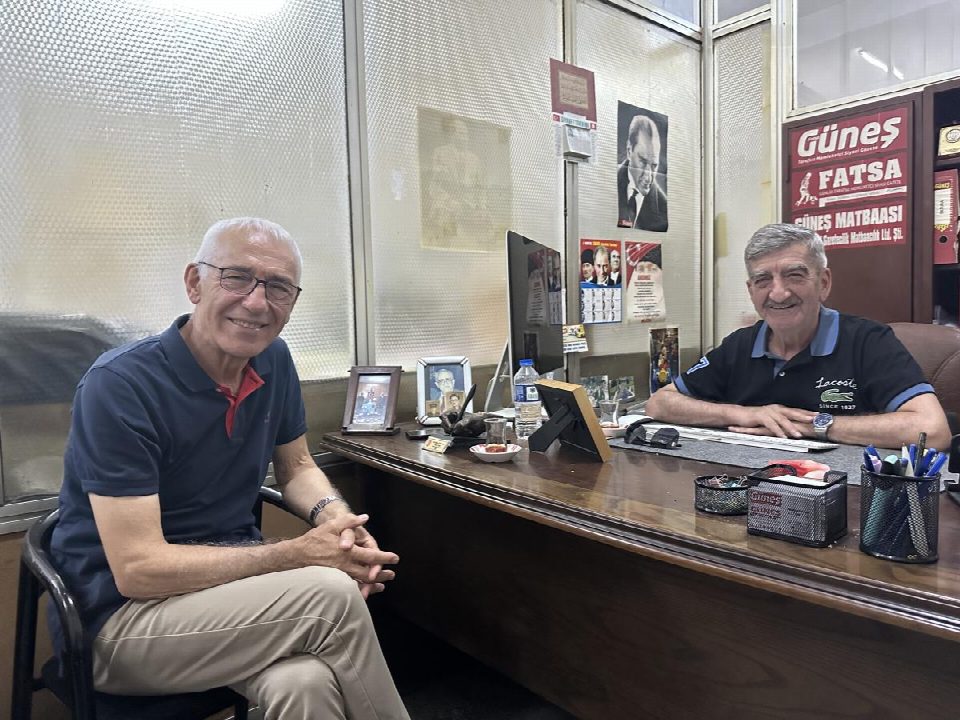 Mehmet Gümüş gazetemizi ziyaret etti