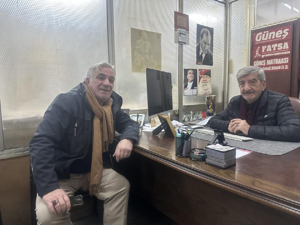 Levent İnanır gazetemizi ziyaret etti