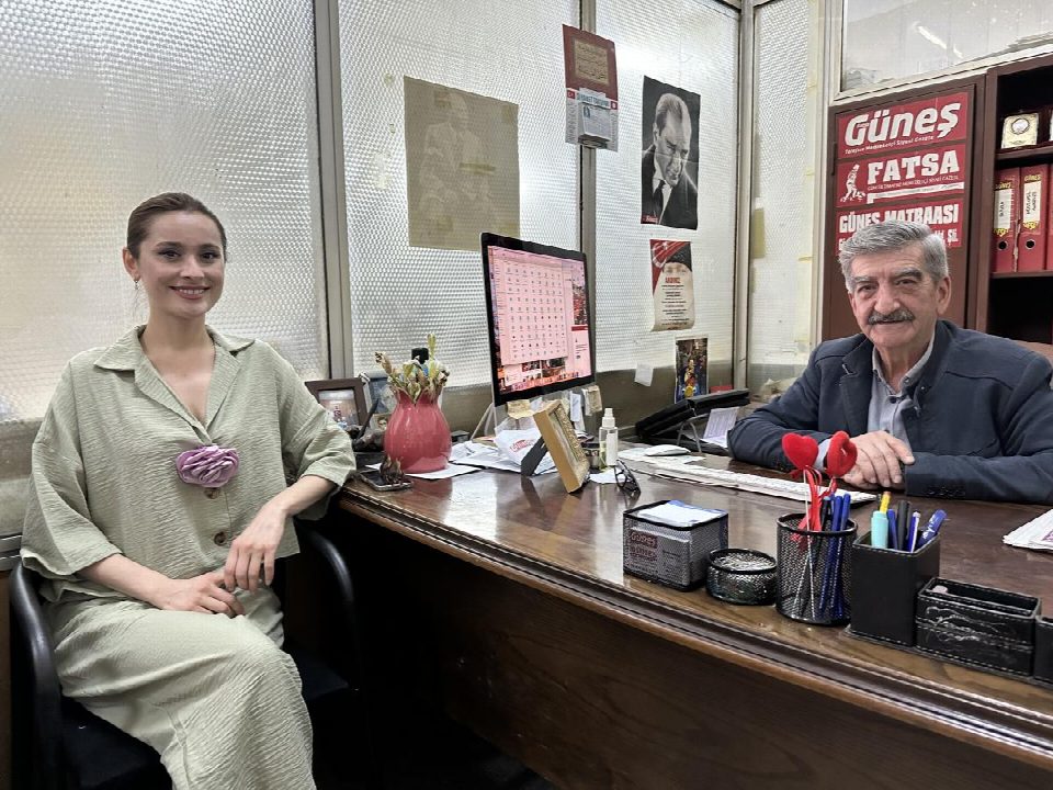 ELİF KAYA GAZETEMİZİ ZİYARET ETTİ