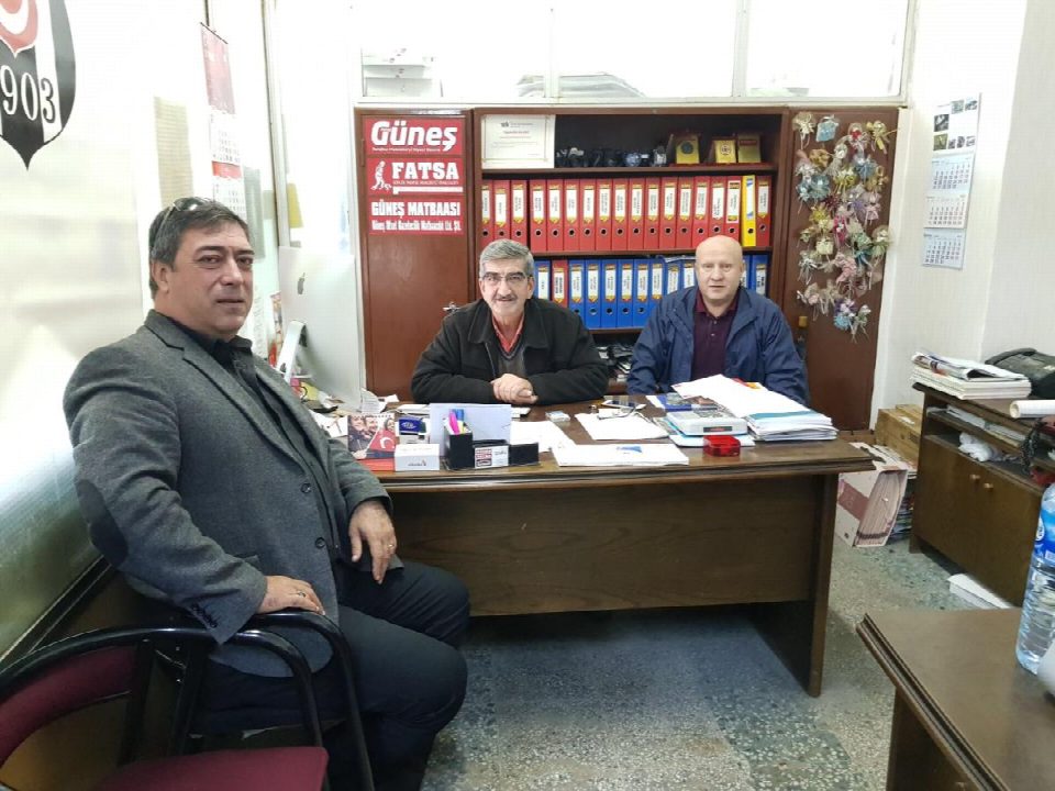 Tevfik Şahinel’den sürpriz ziyaret