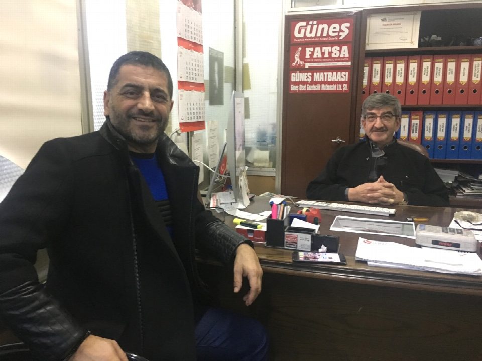 Dr. Zeki Ulvi Süvarioğlu gazetemizi ziyaret etti