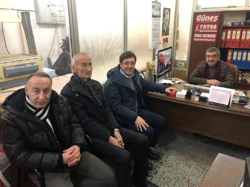 HAZİNEDAR GAZETEMİZİ ZİYARET ETTİ
