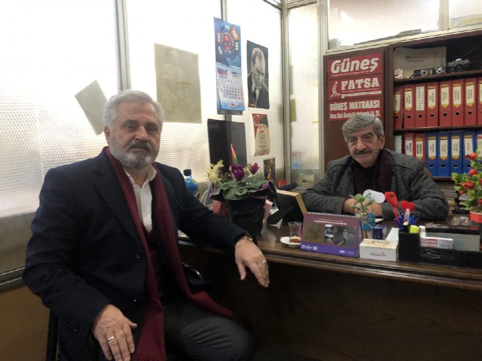 Eyüp Fatsa 10 Ocak çalışan gazeteciler gününü kutladı
