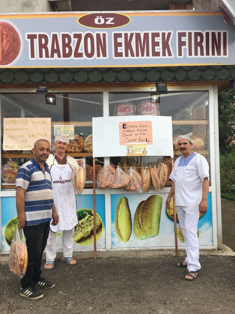 Fatsa’da “Askıda Ekmek” uygulaması sürüyor..