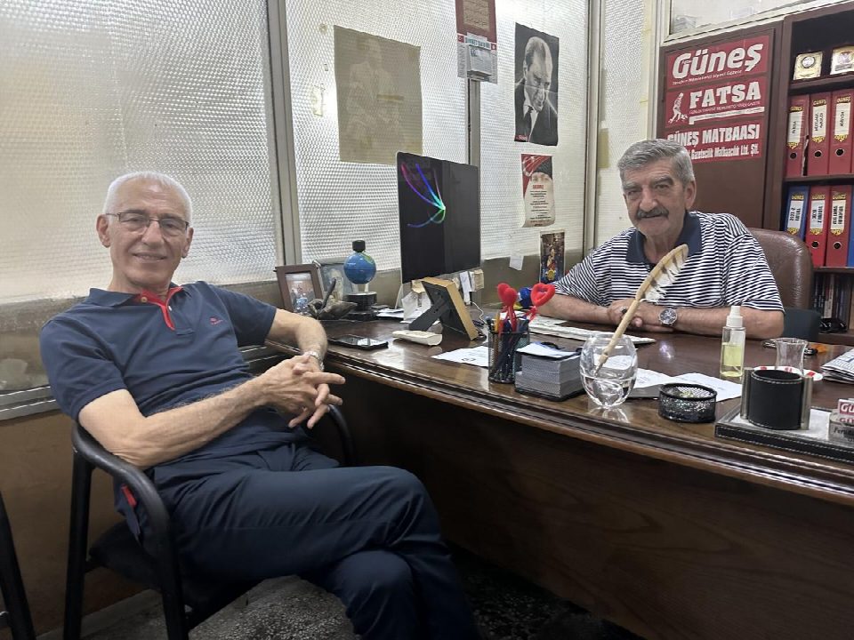 MEHMET GÜMÜŞ GAZETEMİZİ ZİYARET ETTİ
