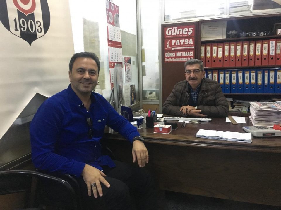 Aydın Beyoğlu gazetemizi ziyaret etti