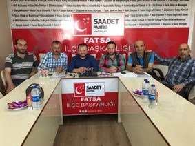 SP İlçe teşkilatı bayramlaştı