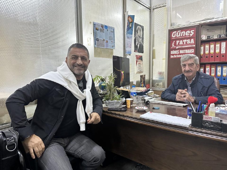 Dr. Zeki Ulvi Süvarioğlu gazetemizi ziyaret etti