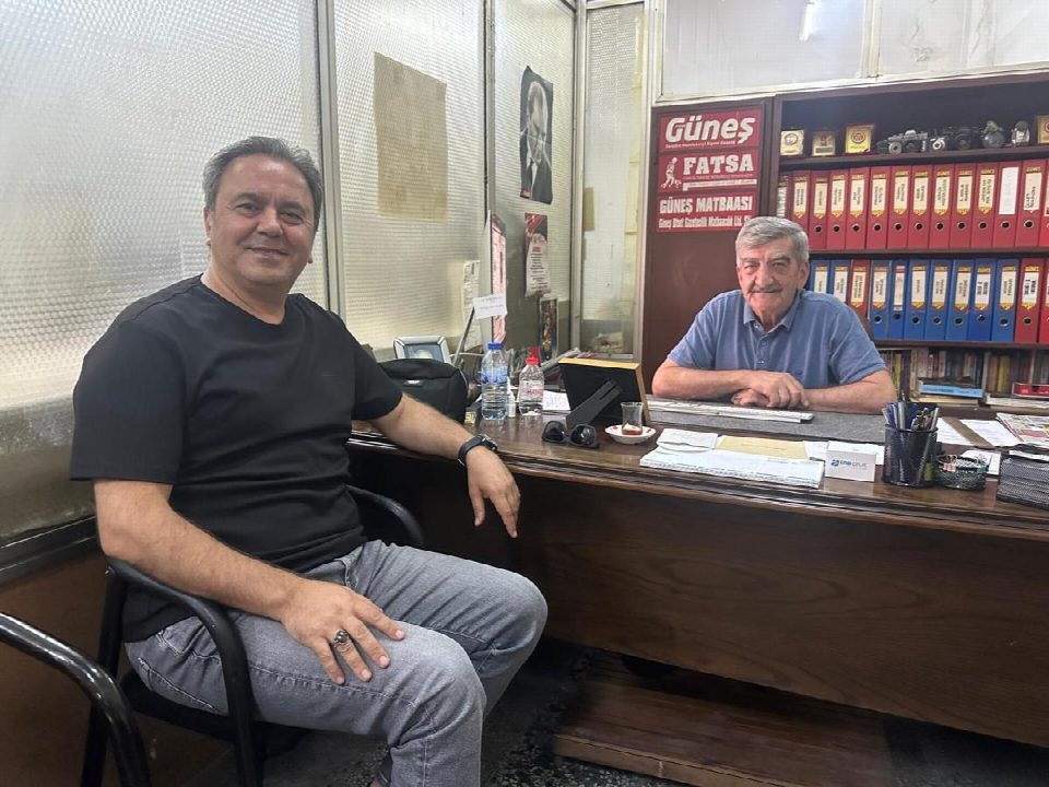 Aydın Beyoğlu gazetemizi ziyaret etti