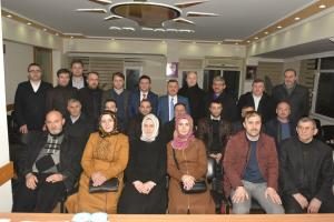 BAŞKAN ANLAYAN'DAN AK PARTİ İLÇE TEŞKİLATINA HAYIRLI OLSUN ZİYARETİ