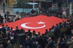 FATSA ÜLKÜ OCAKLARI FIRAT YILMAZ ÇAKIROĞLU İÇİN TEPKİ GÖSTERDİ