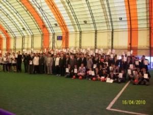 HERKES İÇİN FUTBOL KAMPANYASINDA DERECEYE GİRENLER ÖDÜLLENDİRİLDİ