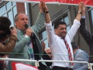 Cumhuriyet Halk Partisi Grup Başkan Vekili Muharrem İnce “Fatsa, 34 yıllık özlemine Ulvi Süvarioğlu ile son verecektir”