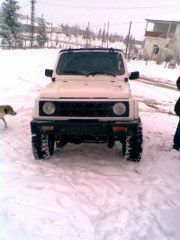 KARLI HAVALARDA CİPCİLERDEN OFF ROAD ŞHOW