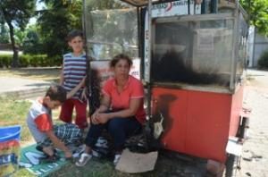 ZABITA'YA KIZDI EKMEK TEKNESİNİ YAKTI