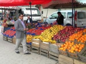 Pazarda kış rehaveti sürüyor