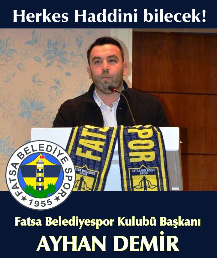Biz sahada kazanıyoruz, kazanmaya devam edeceğiz...