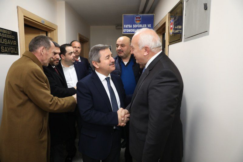 Başkan Anlayan’dan Şoförler Odasına Ziyaret