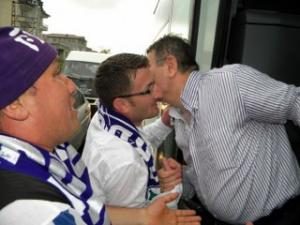 Orduspor Otobüsü Bolaman'da Sevinç Gösterileriyle Karşılandı