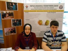 Anadolu Öğretmen Lisesi TÜBİTAK Samsun Bölge Birincisi