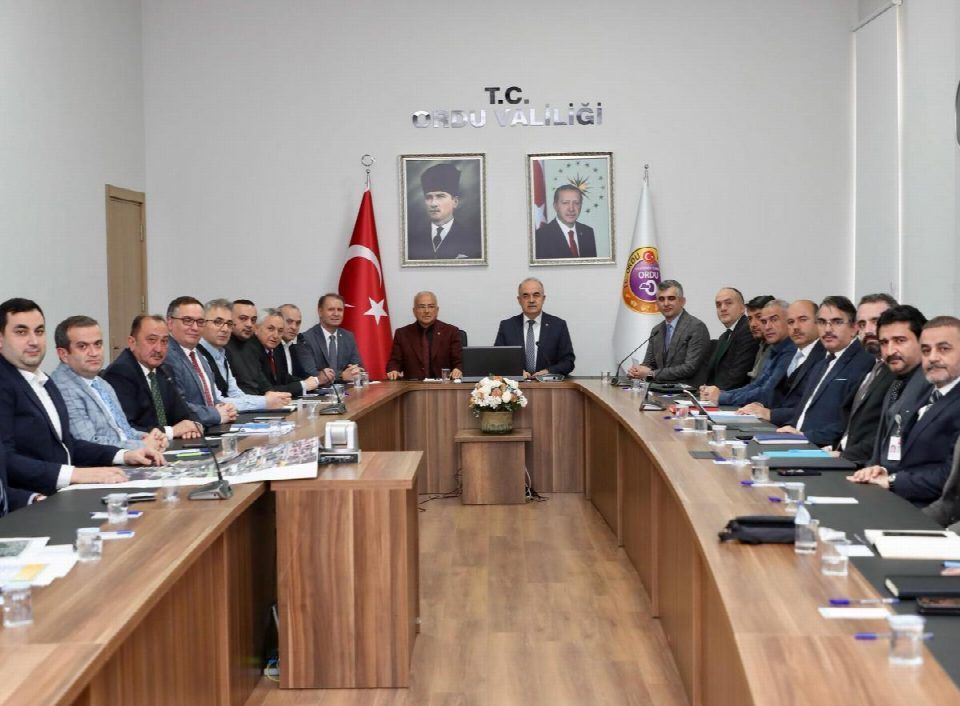 Ordu Şehir Hastanesinin 11. Koordinasyon toplantısı yapıldı