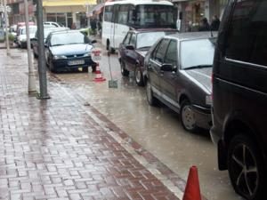 AŞIRI YAĞMUR SONUCU OLUŞAN SELDE LOGARLAR PATLADI