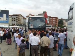 Mehmetçikler davullarla zurnalarla uğurlandılar