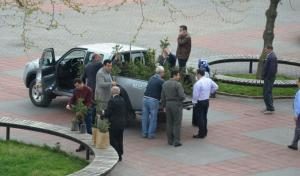 ORMANCILARDAN KAYMAKAM YAPICI'YA ZİYARET