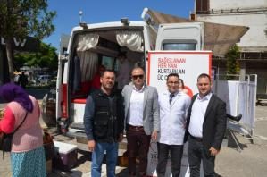 KIZILAY KAN BAĞIŞI ARACI FATSA’DA