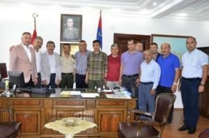 FATBO' dan albay Sarıkaya' ya ziyaret