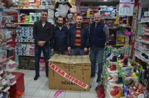 FATSA’DA FAKİR ÖĞRENCİLERE AYAKKABI YARDIMI