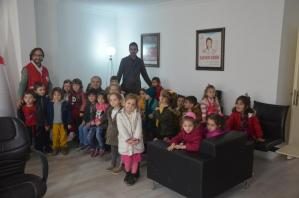 MİNİK ÖĞRENCİLERE ‘KIZILAY’ TANITILDI