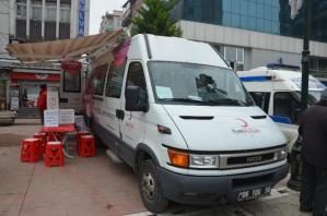 Fatsa’da kan bağışı Kızılay’ı memnun etti