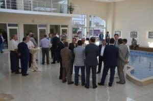 Fatsa protokolu Kültür Sarayı'nda bayramlaştı