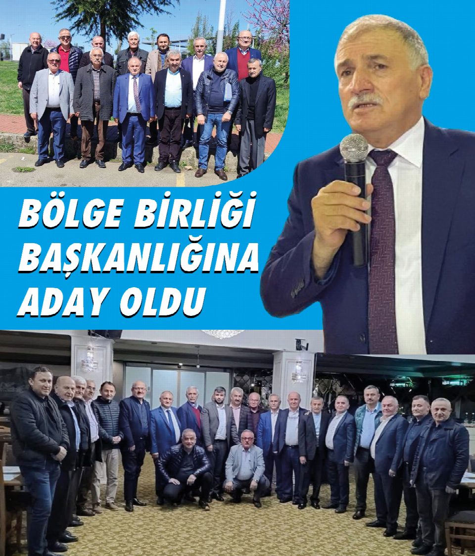 Ayhan Baş bölge birliği başkanlığına aday oldu