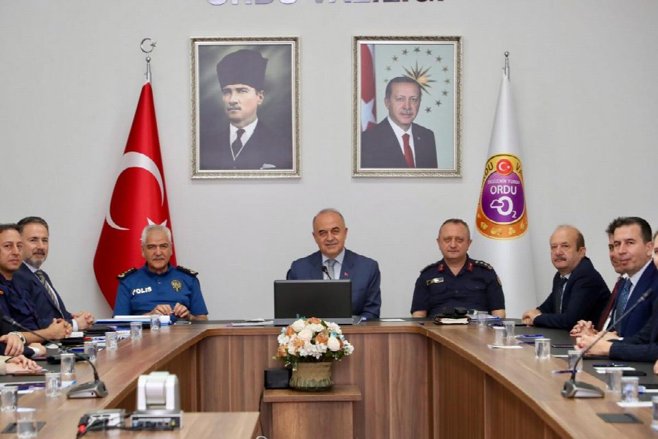 Temmuz ayı il güvenlik ve asayiş koordinasyon toplantısı yapıldı
